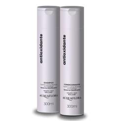 Kit Acquaflora Antioxidante Secos ou Danificados Shampoo + Condicionador 300ml