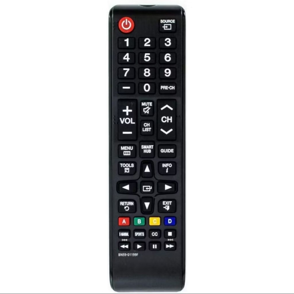 Controle Remoto Compatível Samsung Smart TV FBG-7036 | Pronto para Uso + Pilhas Inclusas