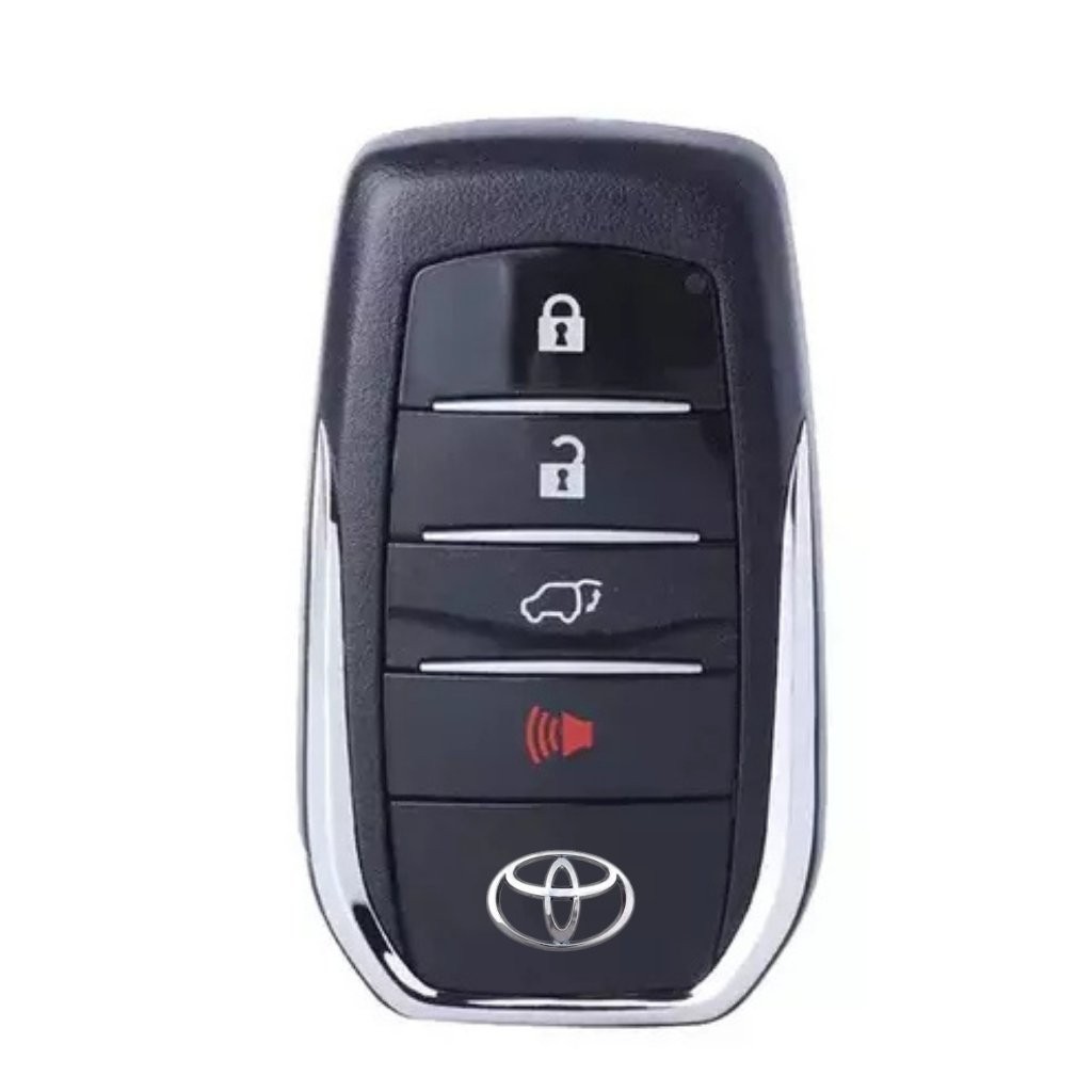 Carcaça Chave Presença Toyota Sw4 4 Botões