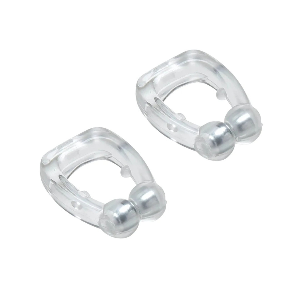 Kit 2 Clipes Nasal Anti-Ronco de Silicone, e Bandeja Magnética  Ajuda para Apneia e Melhora do Sono