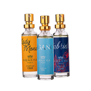 Kit Layering - Edição 3 - Lady Money 15ml + Elegance Light Blue 15ml + Gabriela 15ml | Perfumes Femininos Amakha Paris em Oferta na Shopee