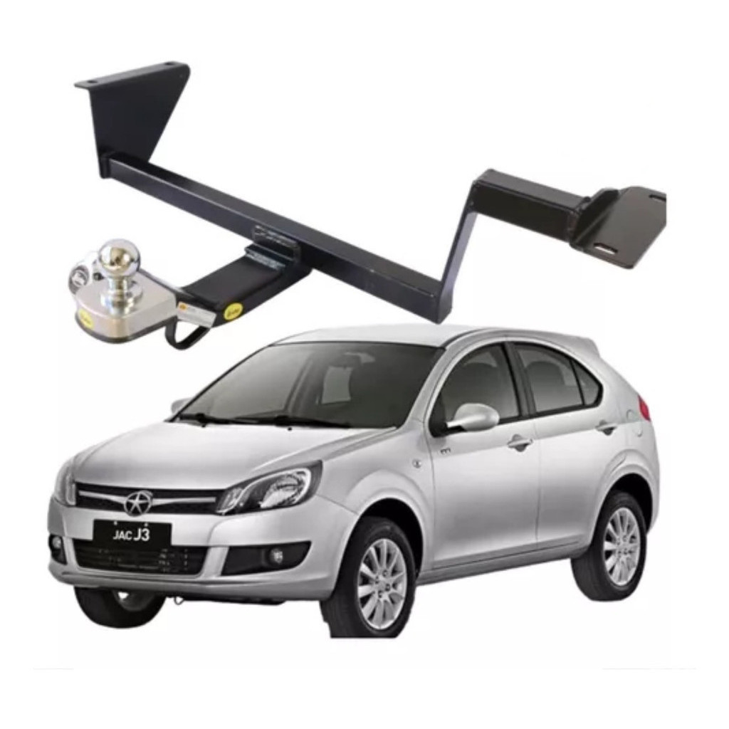 Reboque Jac J3 Hatch 2010 2011 2012 2013 2014 2015 P/ 700kg Reforçado bOM