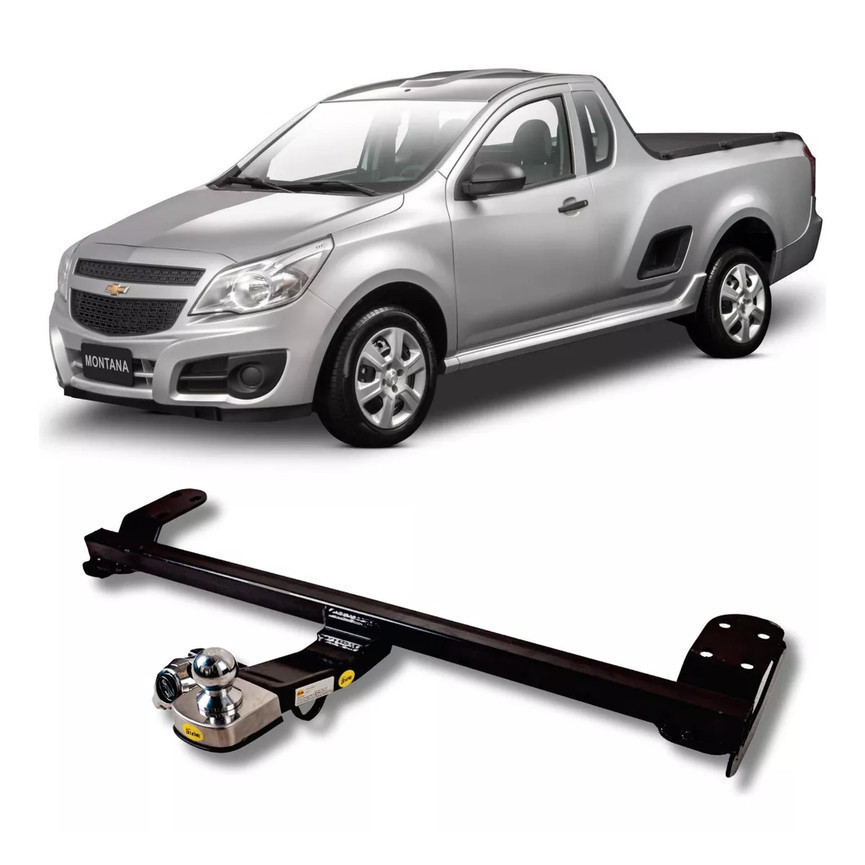 Engate Reboque Rabicho Fixo GM Montana 2011 2012 2013 2014 2015 2016 2017 2018 2019 2020 2021 GM3006 tOP