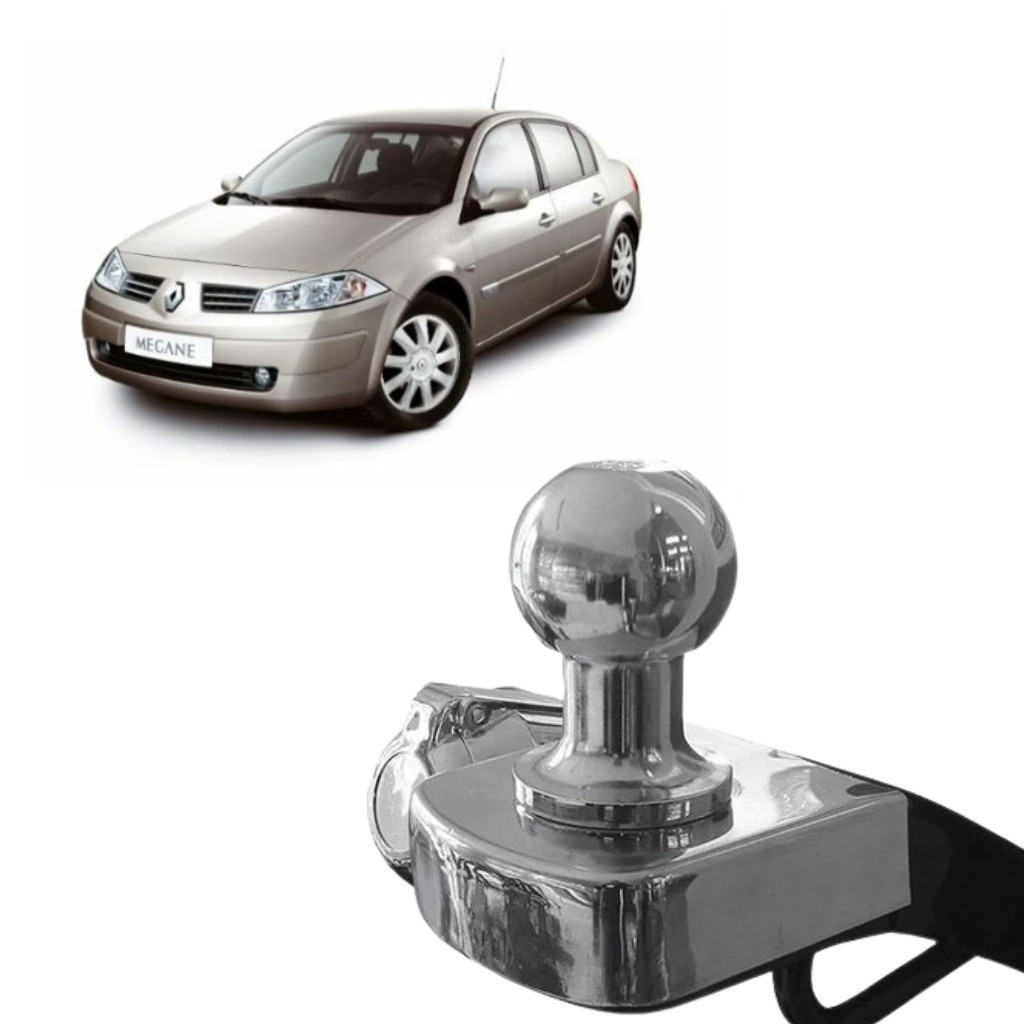 Engate Reboque Renault Megane Sedan 2008 2009 2010 2011 2012 2013 2014 2015 Fixo 450kg bOM