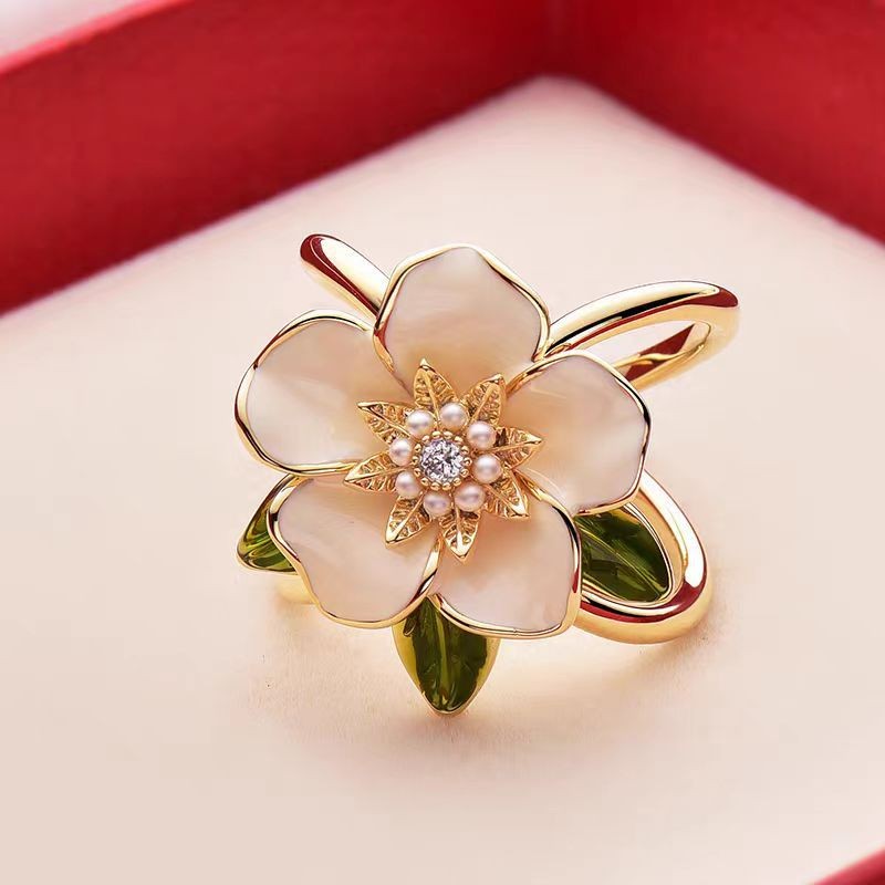 Gardenia lenço de seda fivela Streamer camisa gravata borboleta roupas francesas canto bainha atada fivela cachecol five em Oferta na Shopee