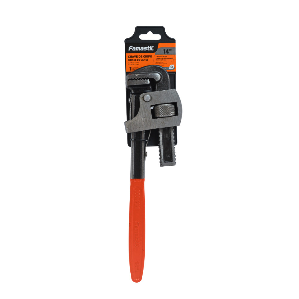 Chave Grifo Famastil 10 Polegadas Resistente Ideal para Hidráulica