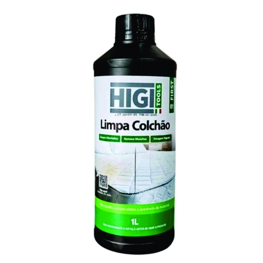 Higi Tools First 1L – Limpeza Profunda de Colchões com Segurança e Eficiência