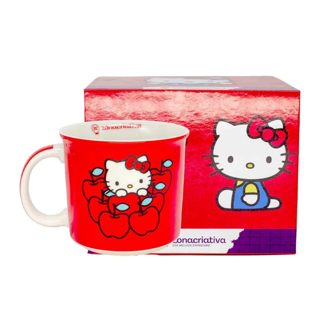 Caneca Tom 350ml Hello Kitty Zona Criativa - 10025910 em Oferta na Shopee