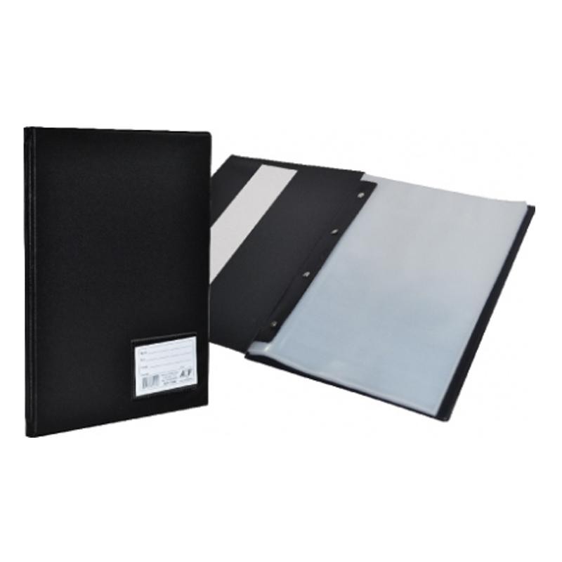 Pasta catálogo com visor 124M com 50 plásticos ACP