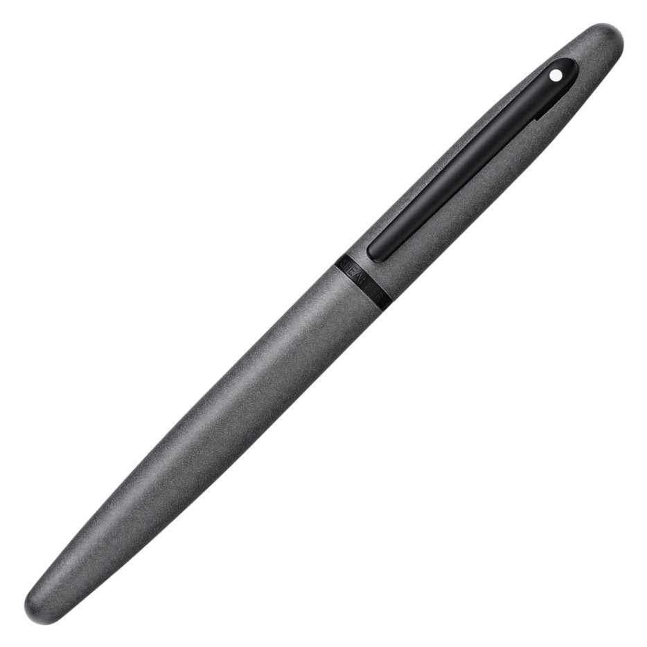 Caneta Sheaffer Rollerball VFM Cinza Escuro Fosco Clip Preto
