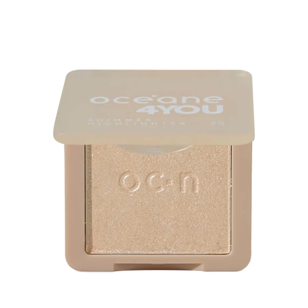 Océane 4you Shimmer Highlighter Champagne - Iluminador em Pó 6g em Oferta na Shopee