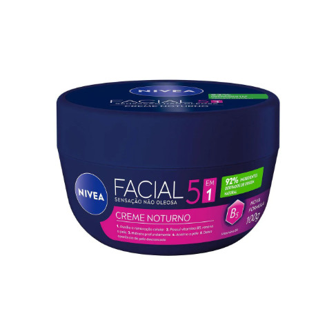 Creme Hidratante Facial Noturno Nivea 100g