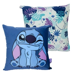 Almofada Fibra Veludo 40x40 cm Stitch Cute Zona Criativa - 10065199
