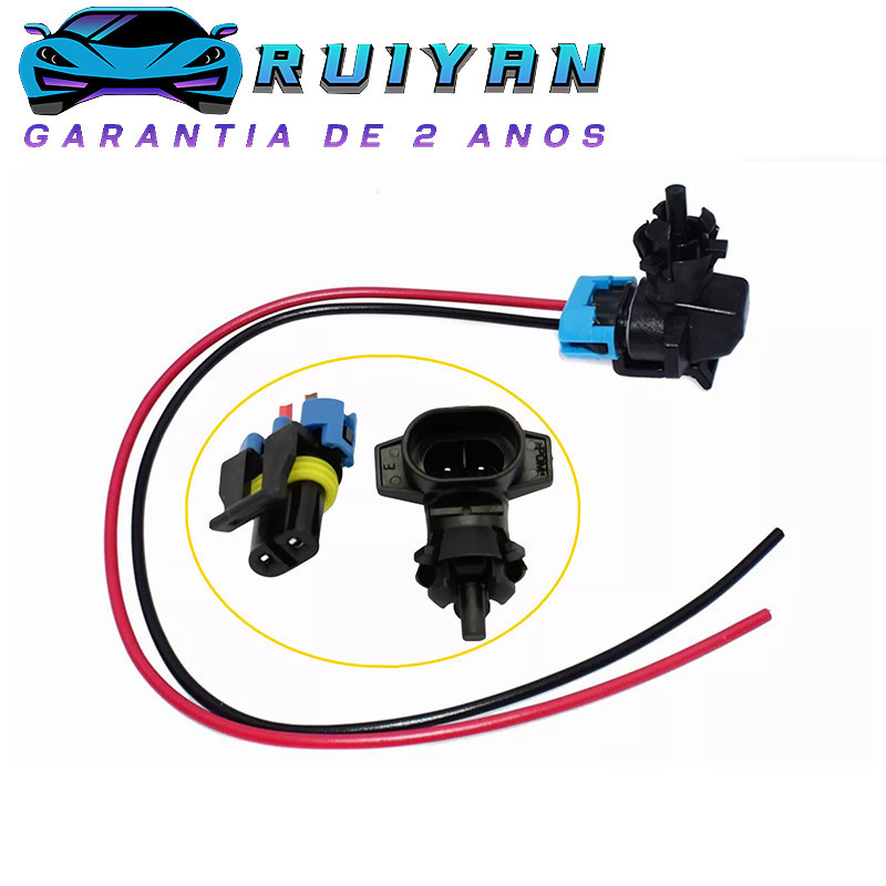 sensor De Temperatura Externa Astra Zafira Meriva Vectra Ágil + Plugue Do Chicote De Fiação RUIY