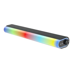 Soundbar Gamer 4W RMS LED USB P2 Controle de Volume Knup KP-RO853