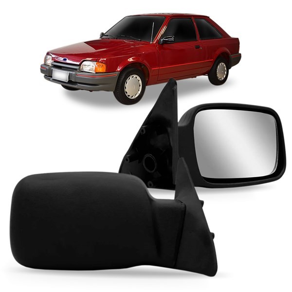 Retrovisor Escort Hobby 1987 1988 1989 1990 1991 92 93 Fixo
