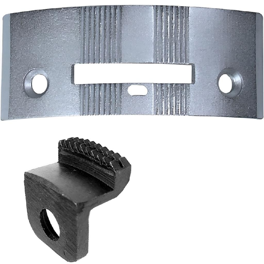 Chapa Dente Serrilha Maq Costura Singer Seiko Esquerda 18-22