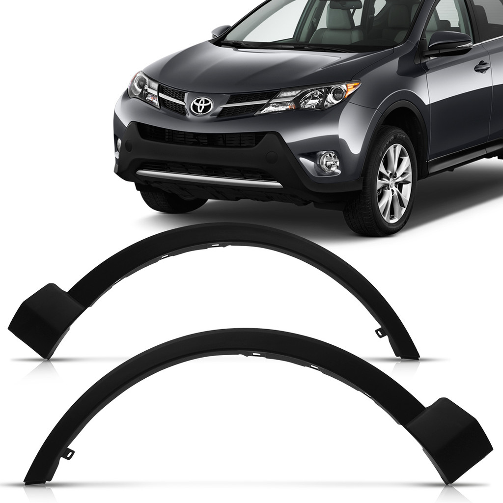 Alargador Paralama Dianteiro Rav4 2013 2014 2015 2016 2017