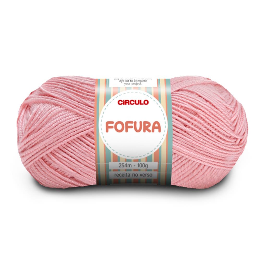 Pacote 5 Lã Circulo Fofura 100g TEX 394 - 254 metros