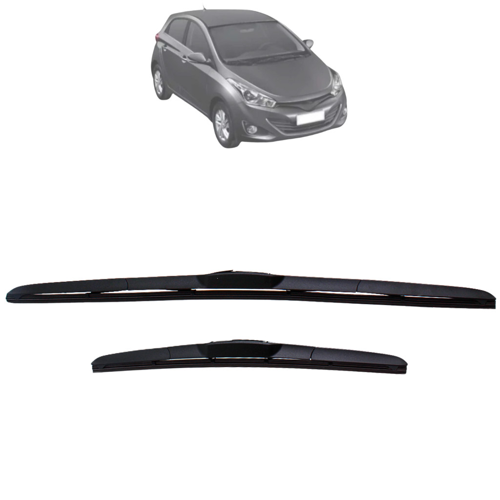 Par Palhetas Limpador Para-brisa HB20 2013 2014 2015 2016 2017 2018 2019