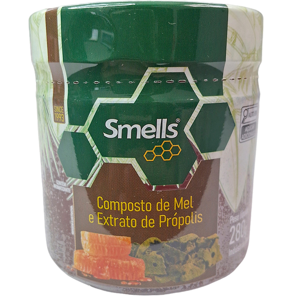 Pote De Mel Natural 280g Puro Saborizado Pote Vidro Sem Glúten Sem Açúcar Smells
