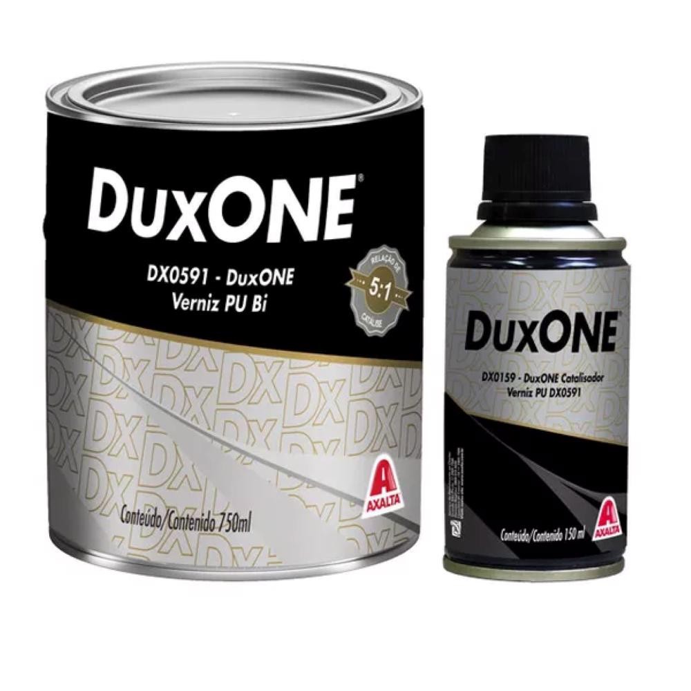 VERNIZ PU BI 0591 + END 0159 0,9L DUXONE em Oferta na Shopee