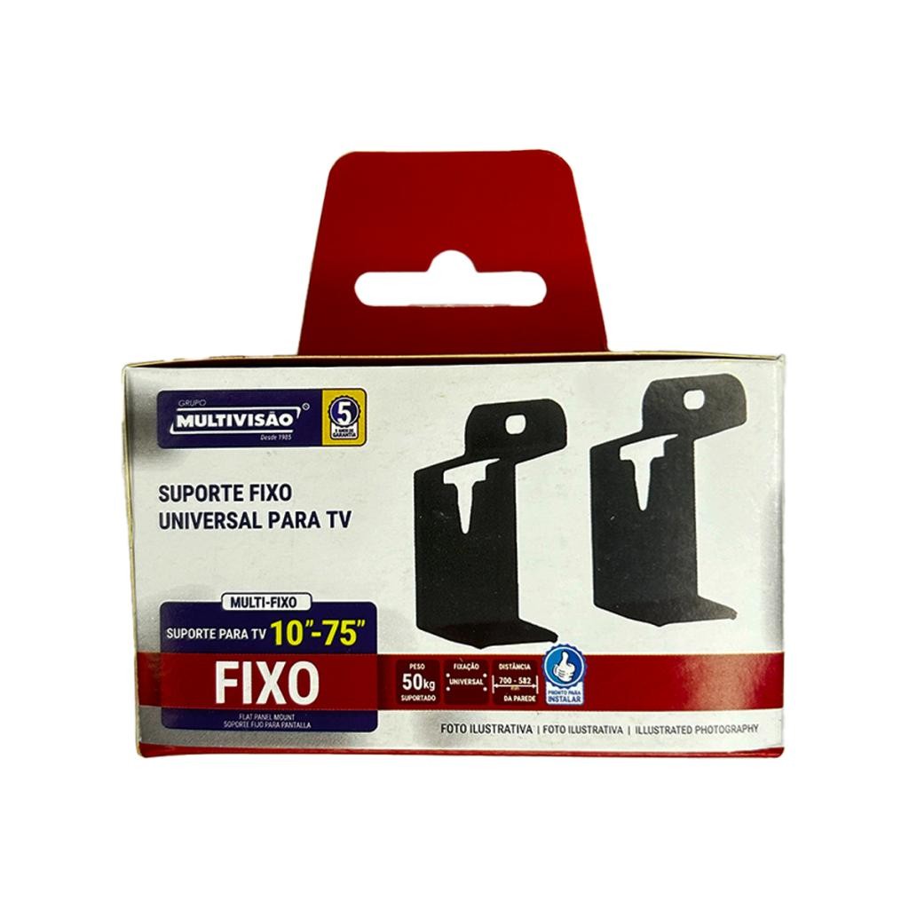 Suporte Para Televisão Semp Toshiba Fixo Universal Flat Moun