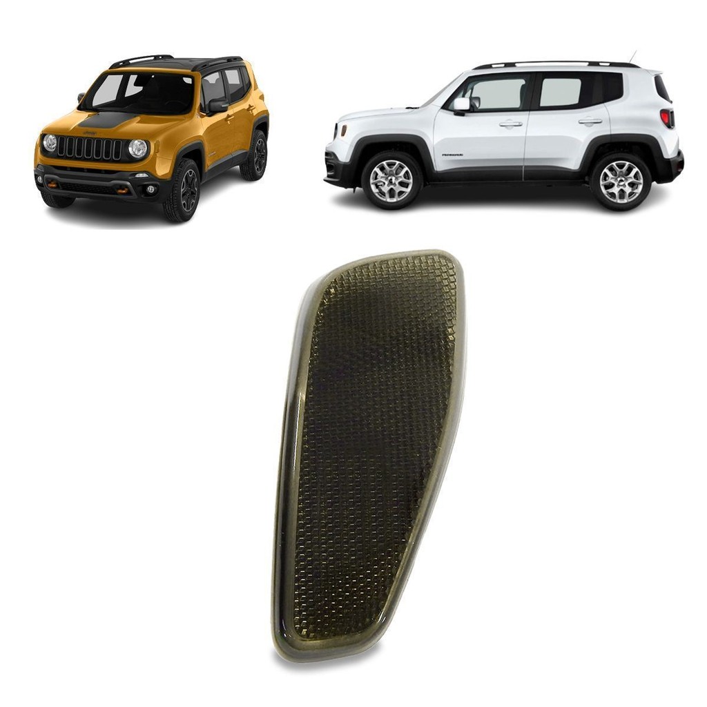OLHO DE GATO REFLETOR FUMÊ RENEGADE 2015 A 2023 LADO ESQUERDO