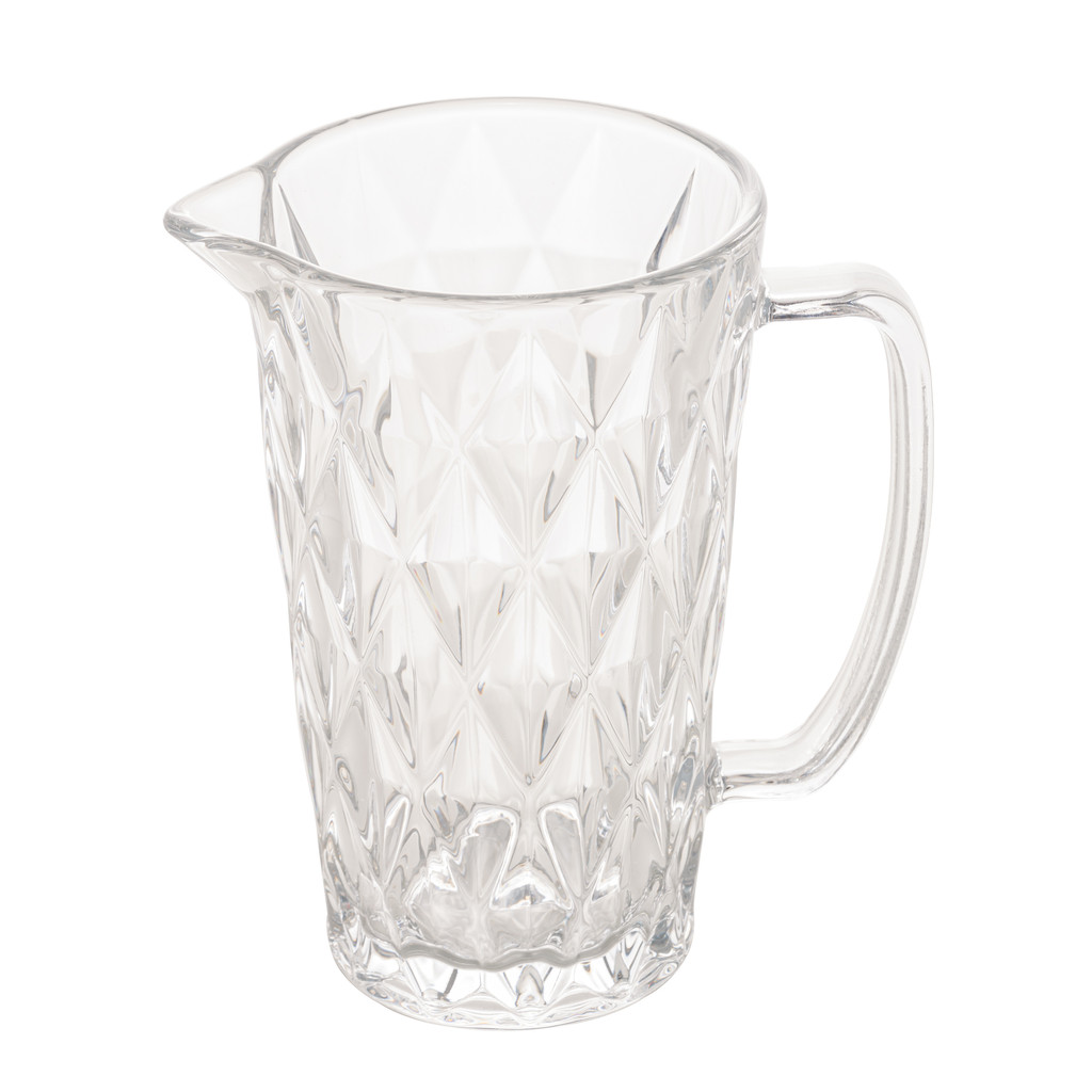 Jarra de Vidro Diamond 1L - Lyor em Oferta na Shopee