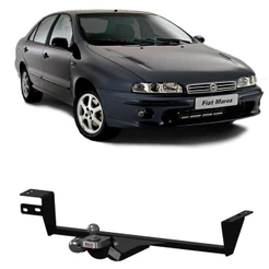 Engate Reboque Fixo Fiat Marea Sedan Capacida Carga 700kg Aco Resistente Inmetro tOP