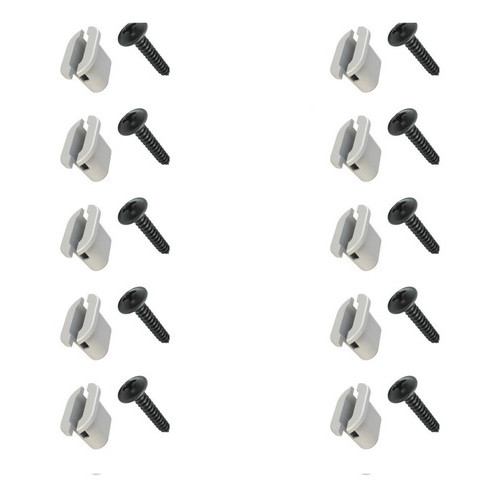 Kit 10 Bucha Moldura Paralama Peugeot 206 207 306 307 3008