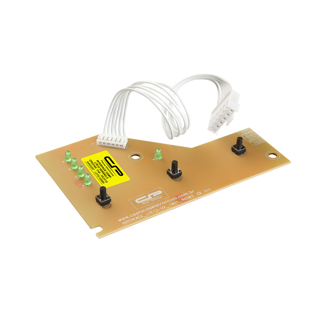 PLACA INTERFACE COMPATÍVEL C/ LAVADORA ELECTROLUX LTE 12 VERSAO 2 CP BIVOLT 3631436 64502207
