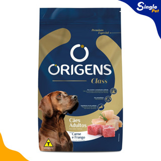 Ração Origens Class Cães Adulto Sabor Carne e Frango Premium para Cachorro - 15kg em Oferta na Shopee