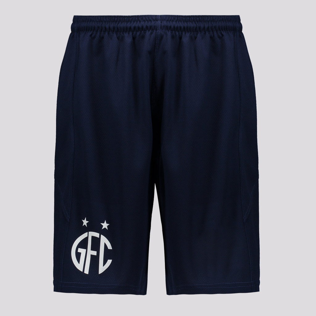 Calção Kappa Guarani Treino Comissao 2025 Azul