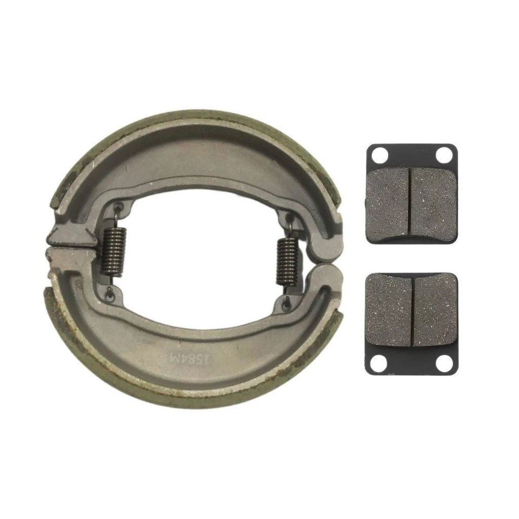 Kit Patim Lona De Freio + Pastilha De Freio Dafra Speed150 em Oferta na Shopee