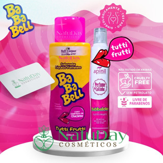 Kit Banho Intimo Feminino C/ Perfume de Calcinha Tutti Frutti + Sabonete Íntimo Bababell em Oferta na Shopee
