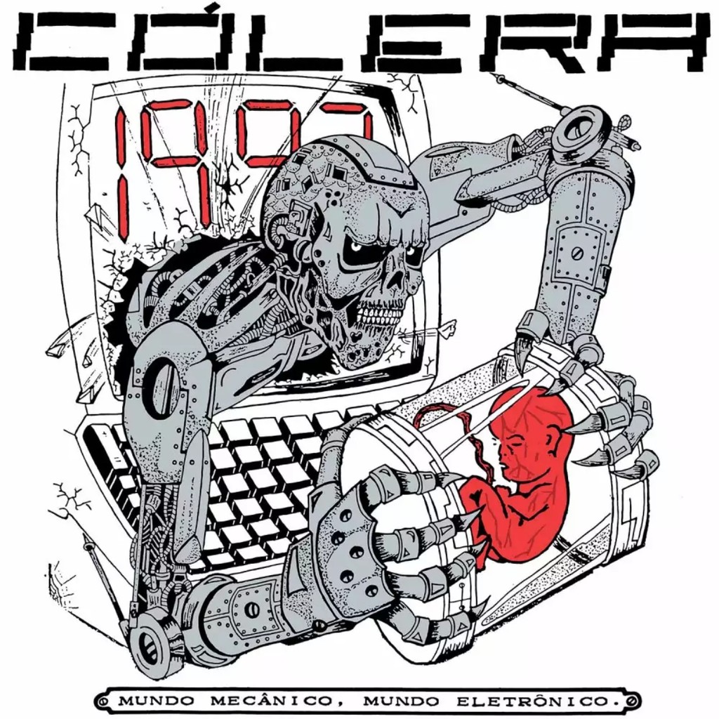 Disco Vinil Lp Colera Mundo Mecanico Mundo Eletronico Novo