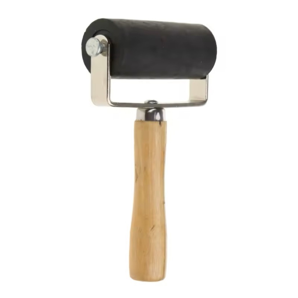 Brayer Rolo De Borracha Para Xilogravura Pintura Tinta Rolete Impressão Digital Artesanato