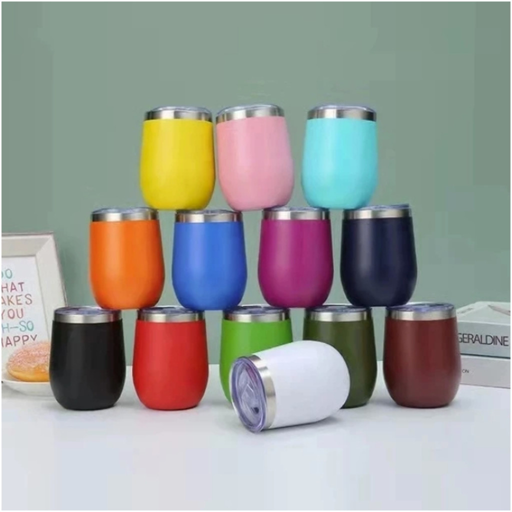 Novo Copo Ovo Cuia Térmica 350ml Em Inox Com Tampa Acrílica Envio Imediato em Oferta na Shopee