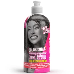 Creme para Pentear Color Curls High Definition Cream Soul Power Hidratação Profunda 500ml