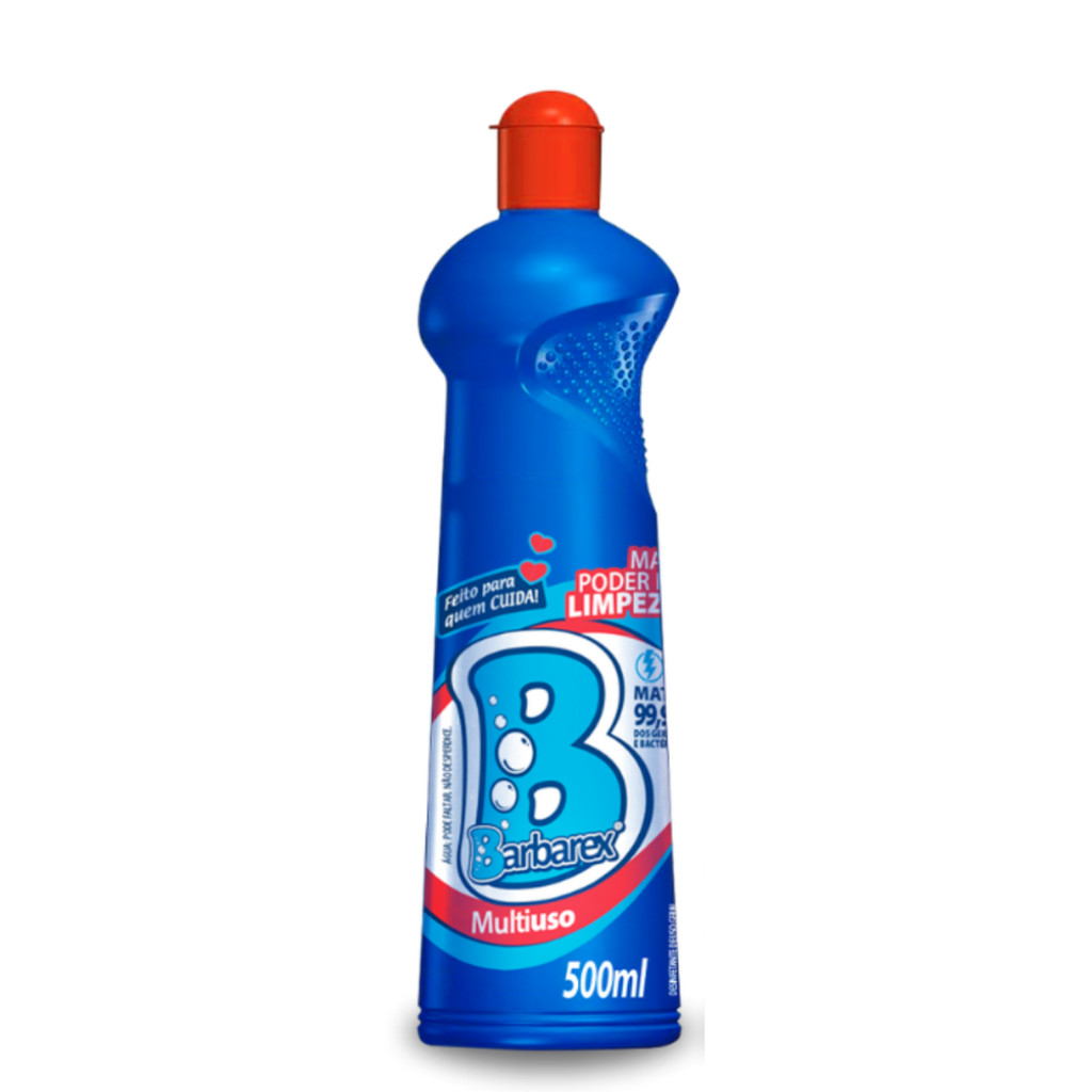 Detalhes do Kit Detergente 5L + Limpa Alumínio + Multiuso 500ML Barbarex