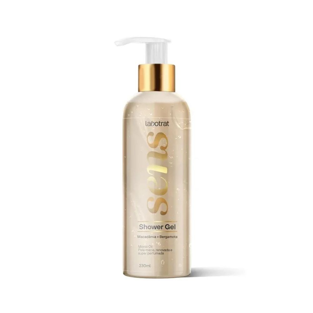 Gel Corporal Shower Sens Macadâmia + Bergamota Labotrat - 230ml