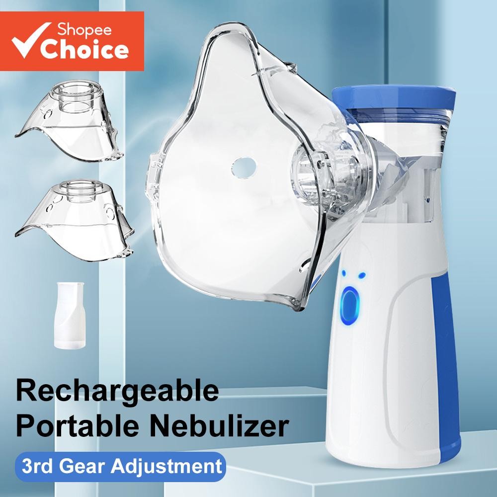 Nebulizador Máquina Portátil Nebulizadora Para Crianças Adultas Inalador De Asma Atomizado...
