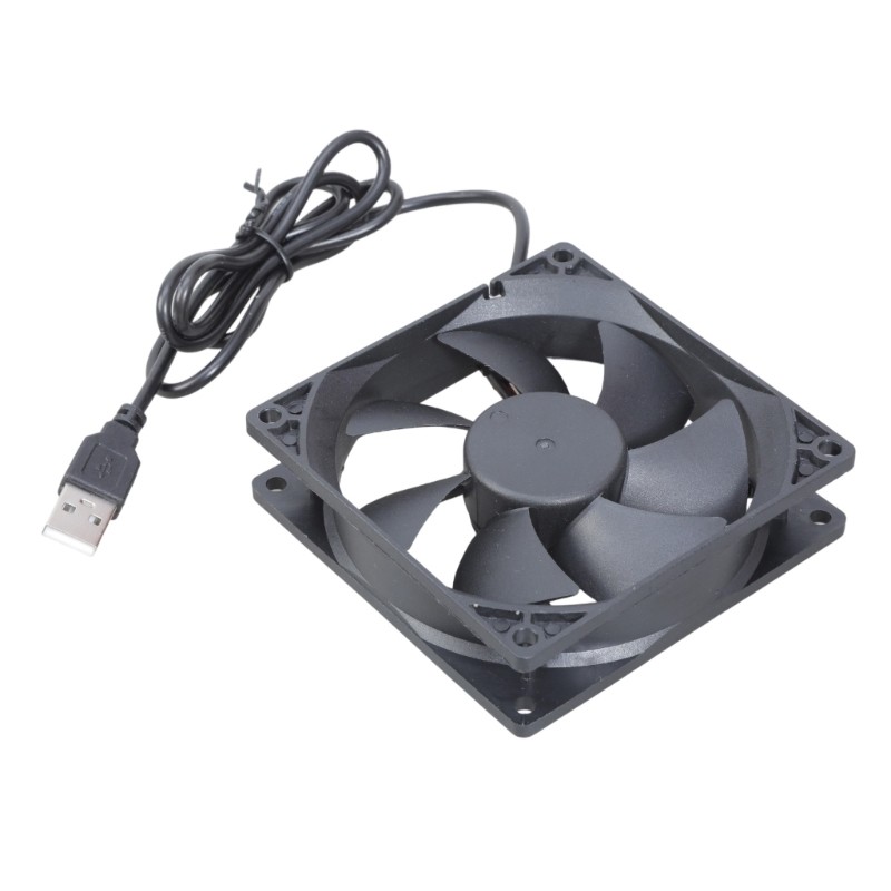 Estone USB Ventilador De Refrigeração Eletrônico Baixo Ruído Computador Sem Escova Escritório Em Casa Equipamento Rede S