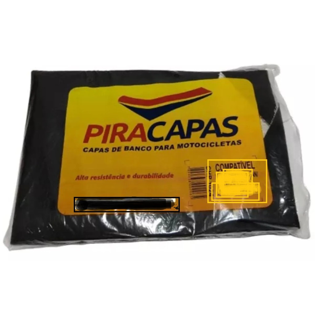 CAPA BANCO CG 125 1983 1984 1985 PRETA