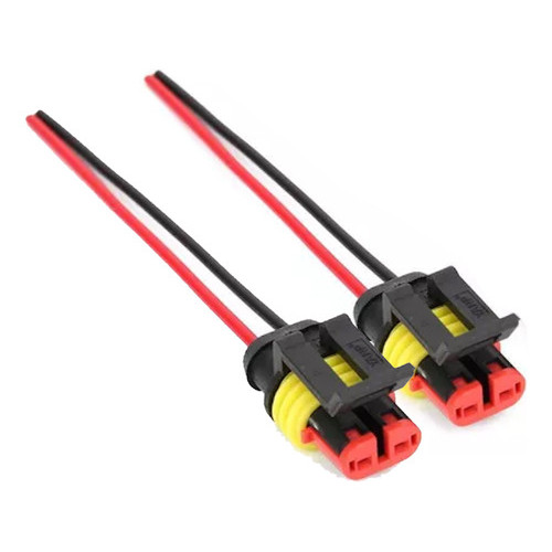 2 Chicote Cabo Conector Farol Milha Corsa B Wind Classic