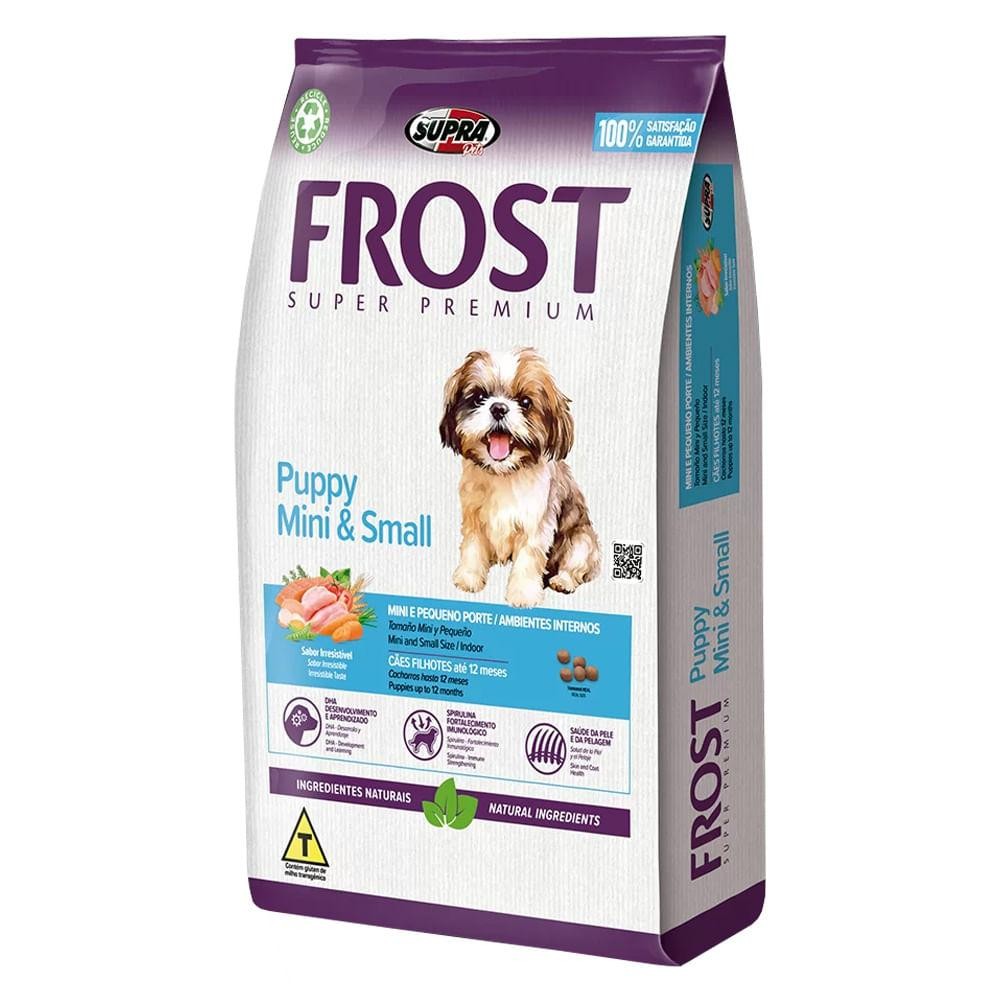 Ração Supra Frost Puppy Mini Small 2,5kg
