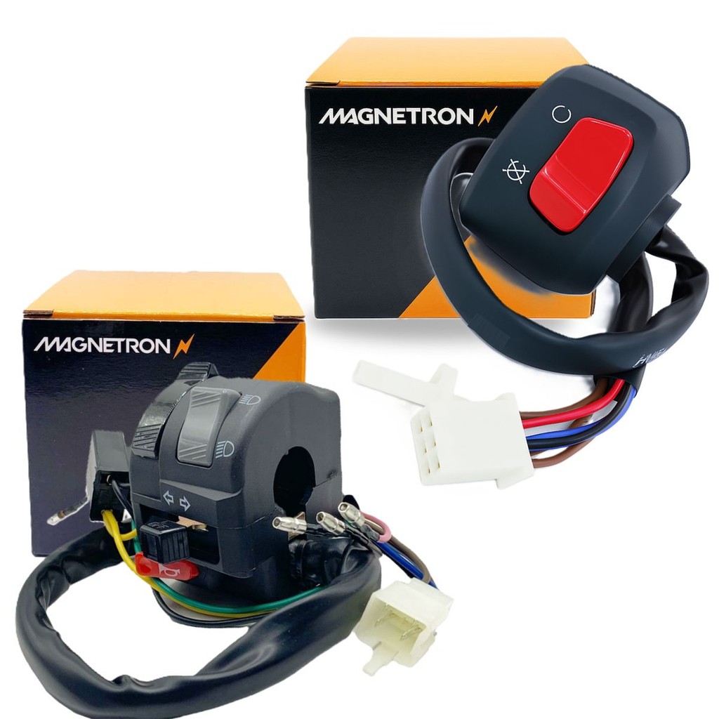 Chave de Luz e Punho de Partida Ybr 125 E 2002-2008/ Ybr 125 ED 2008 Original Magnetron em Oferta na Shopee