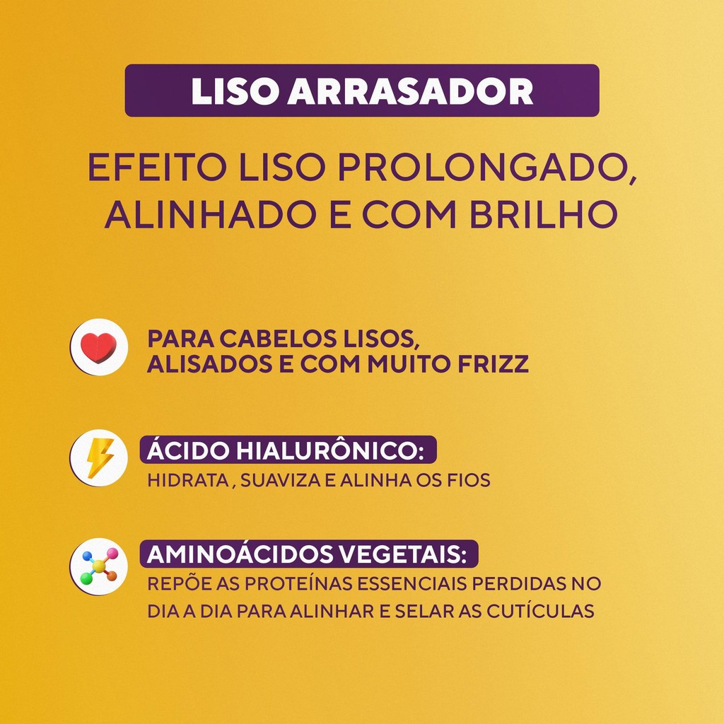 Detalhes do DaBelle Selagem Mágica Liso Arrasador 180ml