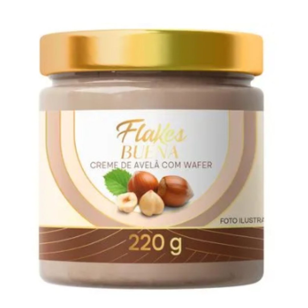 Creme Flakes Variegato Buena 220g - Gustosia